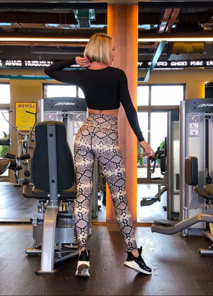 Ekstra Yüksek Bel Spor Tayt