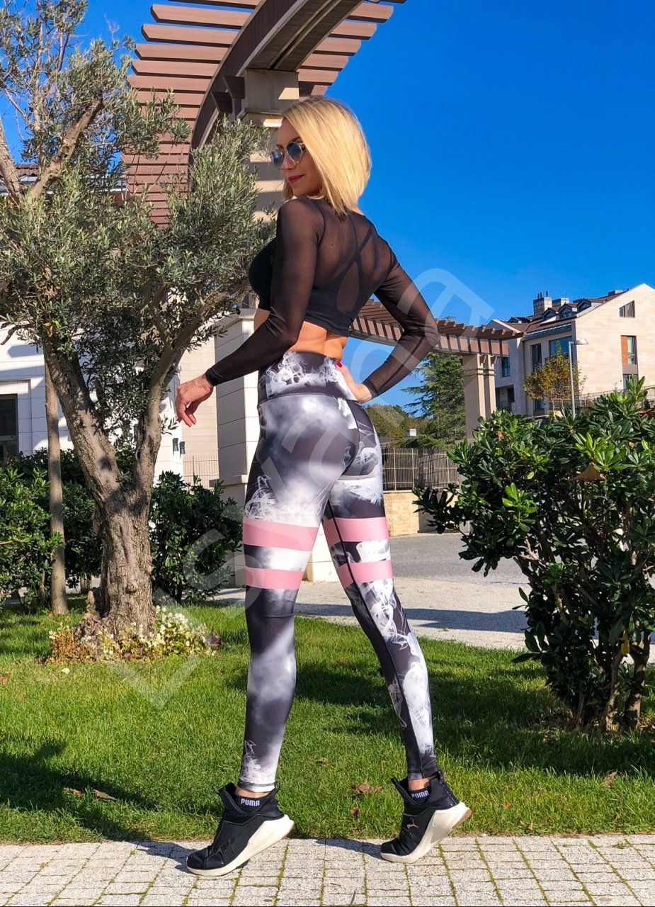 Ekstra Yüksek Bel Spor Tayt