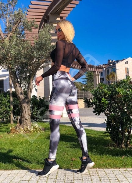 Ekstra Yüksek Bel Spor Tayt