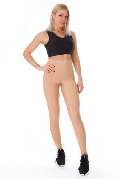Nude Ekstra Yüksel Bel Spor Tayt