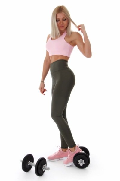 Haki Scrunch Butt Leggings