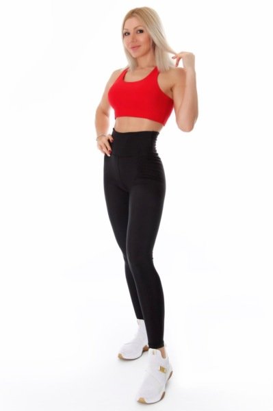 Siyah Scrunch Butt Leggings