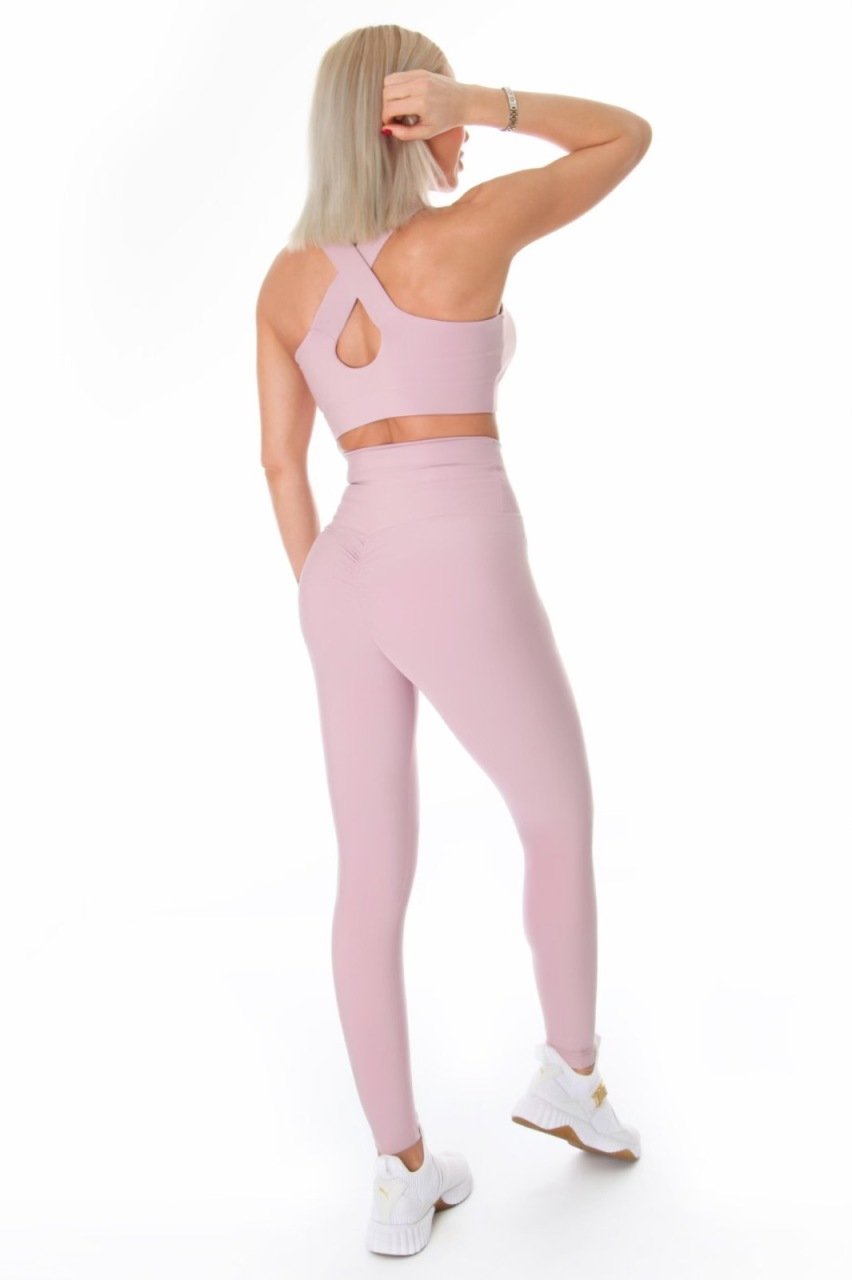 Rose Scrunch Butt Leggings