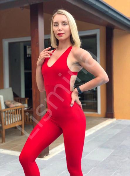 Kırmızı Spor Tulum