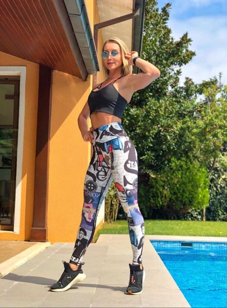 Ekstra Yüksek Bel Spor Tayt