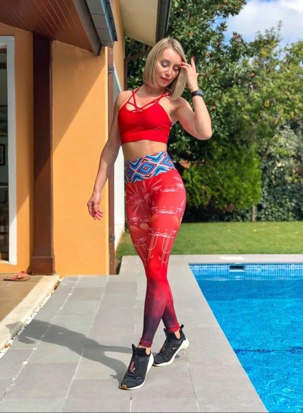 Ekstra Yüksel Bel Spor Tayt