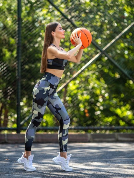 Ekstra Yüksel Bel Spor Tayt